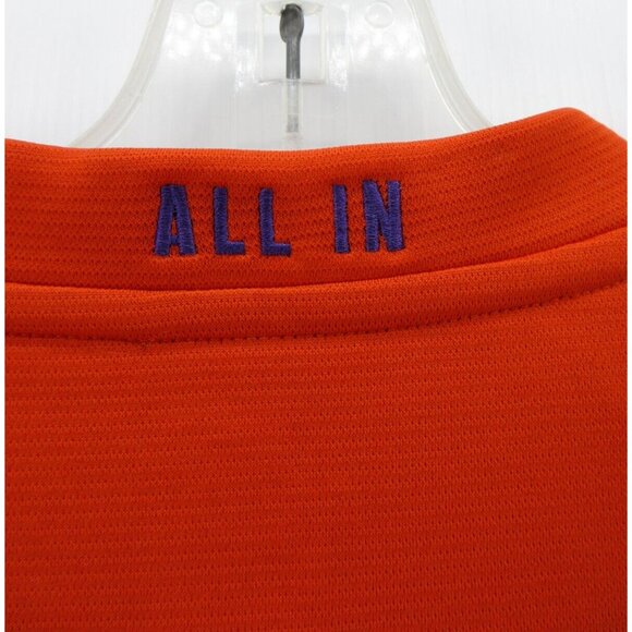 Clemson Tigers Sweatshirt Large Nike Dri-Fit On Field 1/4 Zip NCAA - Picture 12 of 15